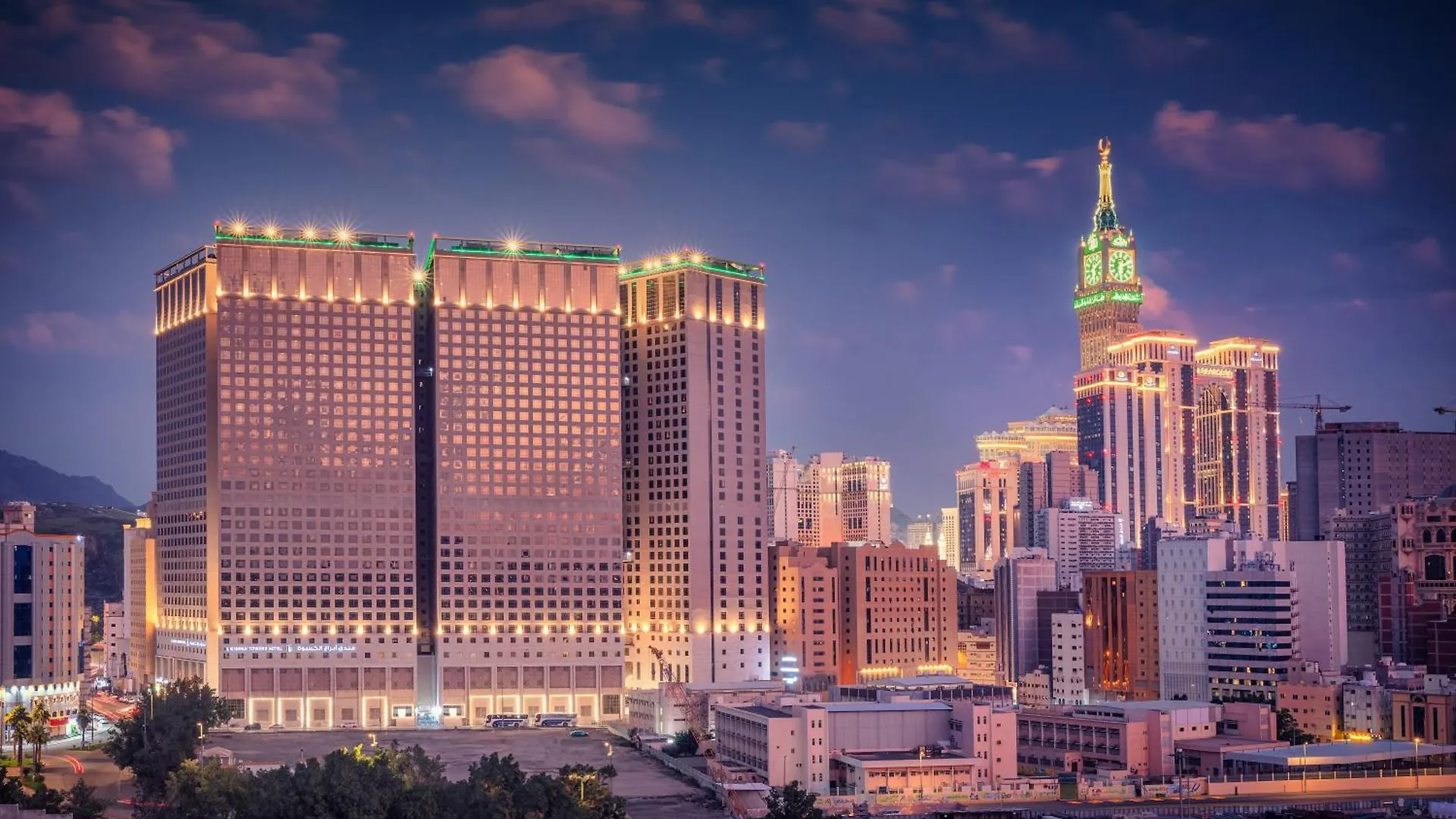 Al Kiswah Towers Hotel location